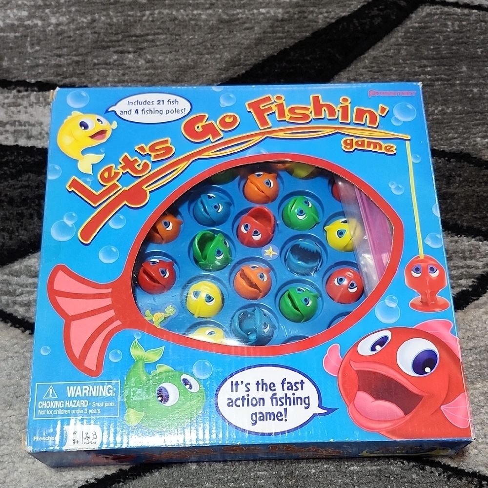 PRESSMAN 2013 THE ORIGINAL LETS GO FISHIN' CLASSIC KIDS GAME PRICE FIRM